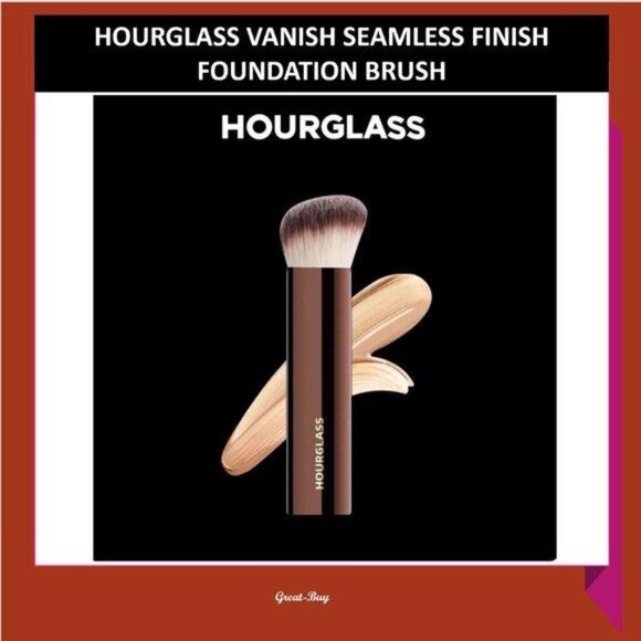HOURGLASS VEIL FOUNDATION VEIL DOUBLE END POWDER BRUSH SET NIB - Picture 2 of 7